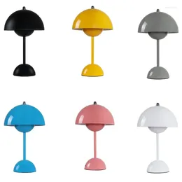 Table Lamps Touch Dimmable Mushroom Desk Light Portable Lights Fashion Lighting