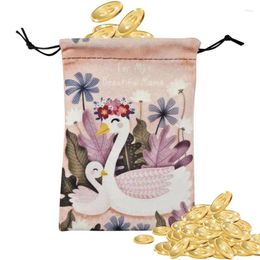 Storage Bags Drawstring Gift Bag Velvet Favour For Birthday Party Christmas Jewellery Packaging & Pouch