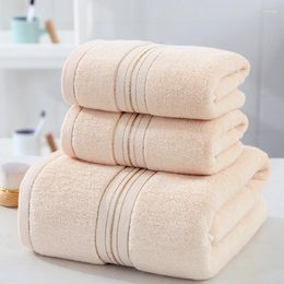 Towel 3pcs/set And 2pcs/set Set Cotton Bathing Sets Absorbent Soft Gift Bath Towels On Promotion