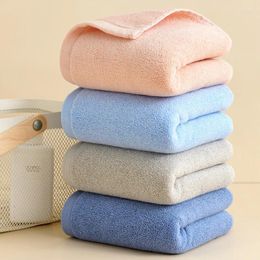 Towel 4pcs/Set Pure Cotton Super Absorbent Large Towels Thick Soft Bathroom Comfortable Bath 35X75cm