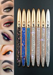 Selfadhesive Eyeliner Pen Glue for False Eye lashes Waterproof No Blooming Colourful Eye Liner Pencil4302832