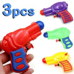 Party Favor 3pcs Random Colors Mini Spray Water Guns Outdoor Game Hawaii Beach Toys For Kids Birthday Summer Pool Favors Baby Shower