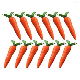 Decorative Flowers Carrot Model Carrots Decor Party Decoration Artificial Vegetable For Decorations Fake Vegetables