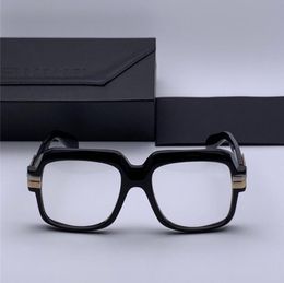 Legends Vintage BlackGold Square Eyeglasses Glasses 607 Sun unisex Sunglasses Shades New with box9476610