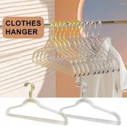 Hangers 5Pcs Clothes Hanger Anti-Slip Space Saving Durable Strong Load-Bearing Coat Pants For Home Bedroom