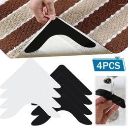 Bath Mats Rug Gripper Non Slip Tape Anti Curling Pad Washable Reusable Double Sided Stickers For Tile Floors Carpets Corners