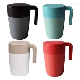 Mugs Spill Free Travel Coffee Mug Large Capacity Brewing Cup With Suction Ideal For Cars Offices And Home Use Vacuum