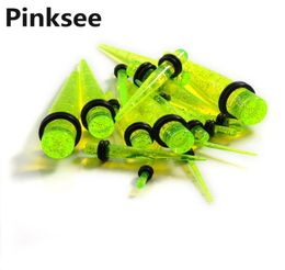 18pcslot Spike Ear PLUG Kit Gauges Taper Expander Set Stretchers piercing Punk Women Men Earrings Jewellery Drop Ship3653902