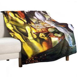 Blankets Metamorphosis Of Narcissus Salvador Dali Throw Blanket Soft Beds Flannels