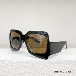 Sunglasses Fashionable Oversized Square For Women's Brand Designer Gradient Lenses Large Frame Party Glasses
