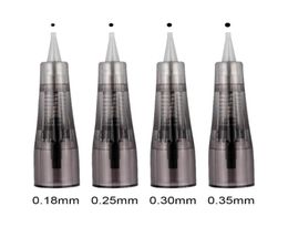 Tattoo Needles Disposable Microblading Eyebrow Lip Needle Cartridges Semi Body Permanent Makeup Accessory Pushin Type7639170