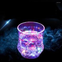 Wine Glasses Creative Light Up LED Cups Automatic Flashing Drinking Cup Mugs Colour Changing