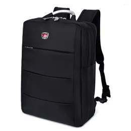 Backpack Fashion Backpacks Black Business Bag For 15.6" Inches Laptop Back Packs School Women & Men's Rucksack