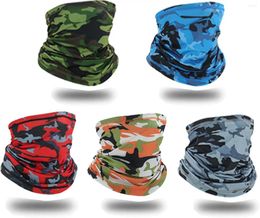 Scarves Cooling Breathable Riding Cycling Fishing Outdoor Face Cover Bandana Mask Neck Gaiter Bandanas