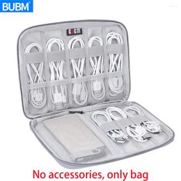 Storage Bags Portable Travel Cable Bag Pouch Waterproof Digital USB Charger Electronic Accessory Organiser