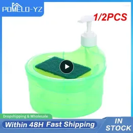 Liquid Soap Dispenser 1/2PCS 100g Press Cleaner Plastic Bottle Save Time And Energy Multipurpose Dishwashing Available In 3 Colors Pe