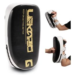 Lekaro Boxing Pu Kick Pad Muay Thai Sanda Foot Target High Elastic Training Block Free Fighting Mma Taekwondo Hand 240506