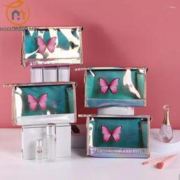 Storage Bags Cosmetic Bag Portable Female TPU Butterfly Korean Waterproof