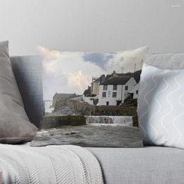 Pillow Ship Inn Porthleven Thunder Storm Throw Christmas Cases Embroidered Cover