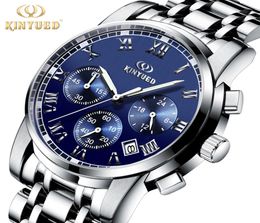 Kingyued Swiss multi function solid stainless steel men039s watch luminousPWMYcategory4022352