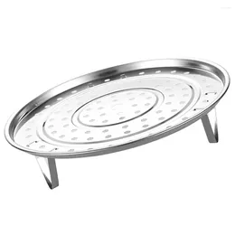 Double Boilers Steamer Stainless Steel Rack Pan Tamale Pot Steamers For Cooking Steaming Plate Vegetable Basket