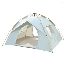 Tents And Shelters Tent Outdoor Camping 3-4 People With Automatic Portable Folding Speed Kaiye Camps Sunscreen Rainwater