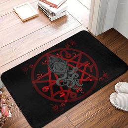 Carpets Cthulhu Kitchen Non-Slip Carpet Rise Of Bedroom Mat Entrance Door Doormat Home Decoration Rug