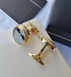 Luxury Cuff Links French Cufflinks for men High Quality with Stamp Top gift6307346