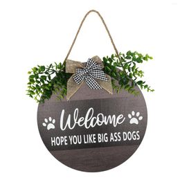 Decorative Figurines Hanging Welcome Board Door Sign Safe Environmental Protection For Office Farmhouse Cafe Beach House Restaurant