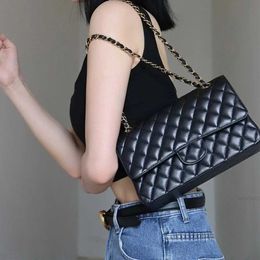 10A highest quality Luxury goods shoulder bag designer bags 25cm woman caviar leather crossbody bags fashion High-End chain bagss lady purse With box EHYL