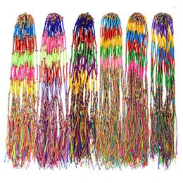 Party Favor 10/20pcs Colorful Woven Rope String Bracelets For Kids Birthday Wedding Favors Gift DIY Handmade Bangles Random Color