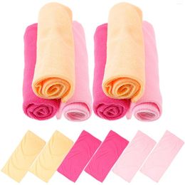 Dog Apparel 12 Pcs Microfibre Towels Pet Bath Cat Dogs Bathing Fibre Shower Tool Quick Drying