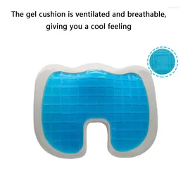 Pillow Cool Travel Sciatica Coccyx Orthopedic Gel Memory Foam Seat Mat Office Reduce Coccygeal Pain Hip Pad 1PC