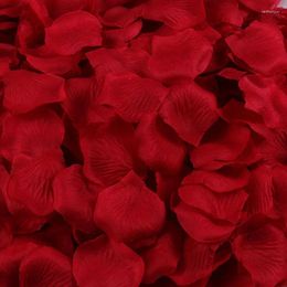 Decorative Flowers 1000 Pieces Artificial Rose Petals For Wedding/Birthday With Various Colour