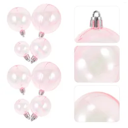 Decorative Figurines 40pcs Christmas Tree Hanging Balls Xmas Decorations Plastic Ornaments