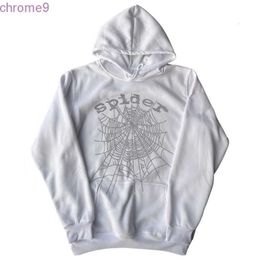 Woman Hoodie Mens Hoody Desinger Young Thug 555555 Men Women High Quality Foam Print Web Graphic Pink Sweatshirts Y2k Pullovers S-2xl Q4MY