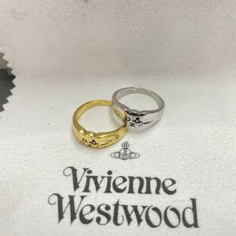 Brand Cute Cat Ring Westwoods Saturn Couple Simple Fashion Accessories High Version Nail