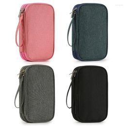 Storage Bags P82D Electronics Accessory Organiser Data Cable Bag Multifunctional Travel Portable Digital USB Hard Disc Carry