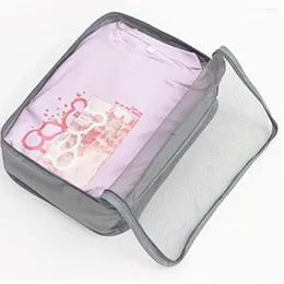 Storage Bags 4Pcs/Set Practical With Handle Travel Bag High Capacity Portable Toiletries Cosmetic Sundries Item
