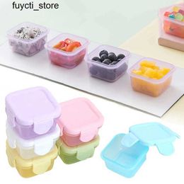 Storage Boxes Bins Food storage container small plastic moisture-proof container mini kitchen storage box with leak proof cover kitchen accessories S24513