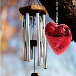 Party Decoration Valentine's Day Pendant Disco Mirror Balls Chic Reflective Decor Decorations Hanging Heart Shaped Glass Chain