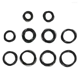 Watch Repair Kits 200pcs 0.5/0.6/0.7mm Rubber O-Rings Waterproof Back Cover Advanced Seal Washers Gaskets Accessories