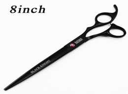 BLACK KNIGHT Professional 8 inch pet scissors Hairdressing Barber hair Cutting shears salon 2011264695864