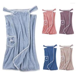 Towel Wrap For Women Womens Bath Towels Girls Wearable Fast Drying Bathing Beach Spa Bathrobes Wash Cloth Home Accessories