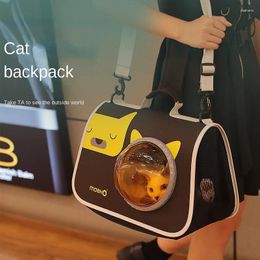 Cat Carriers Backpack Portable Clear Shoulder Space Small Animal Carrying Cage Pet Supplies