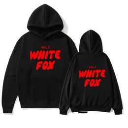 Fashion Designer White Hoodie Fox Sets Luxury Womens Mens Whites Foxs Sporty Long Sleeved Pullover Foxc Hooded Tracksuits Hoodies