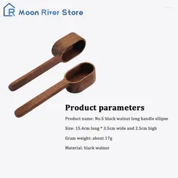 Coffee Scoops Bean Spoon Grace Multifunction Wooden Necessary Kitchen Fashion Bar Home Baking Tools