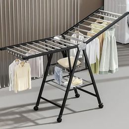 Hangers Foldable Clothes Drying Rack Floor-to-ceiling Bedroom Balcony Household Baby Outdoor Quilt Hanger Varal