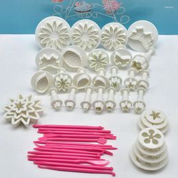 Baking Moulds 47Pcs/Sets DIY Cookie Mould Biscuit Cutter Fondant Cake Pastry Art Embossing Decorating Tools Handmade Craft