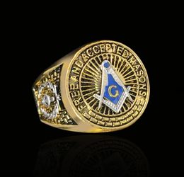 New arrival solid Stainless Steel Masonic Ring for Men mason Symbol G Templar masonry mason Ring3729825